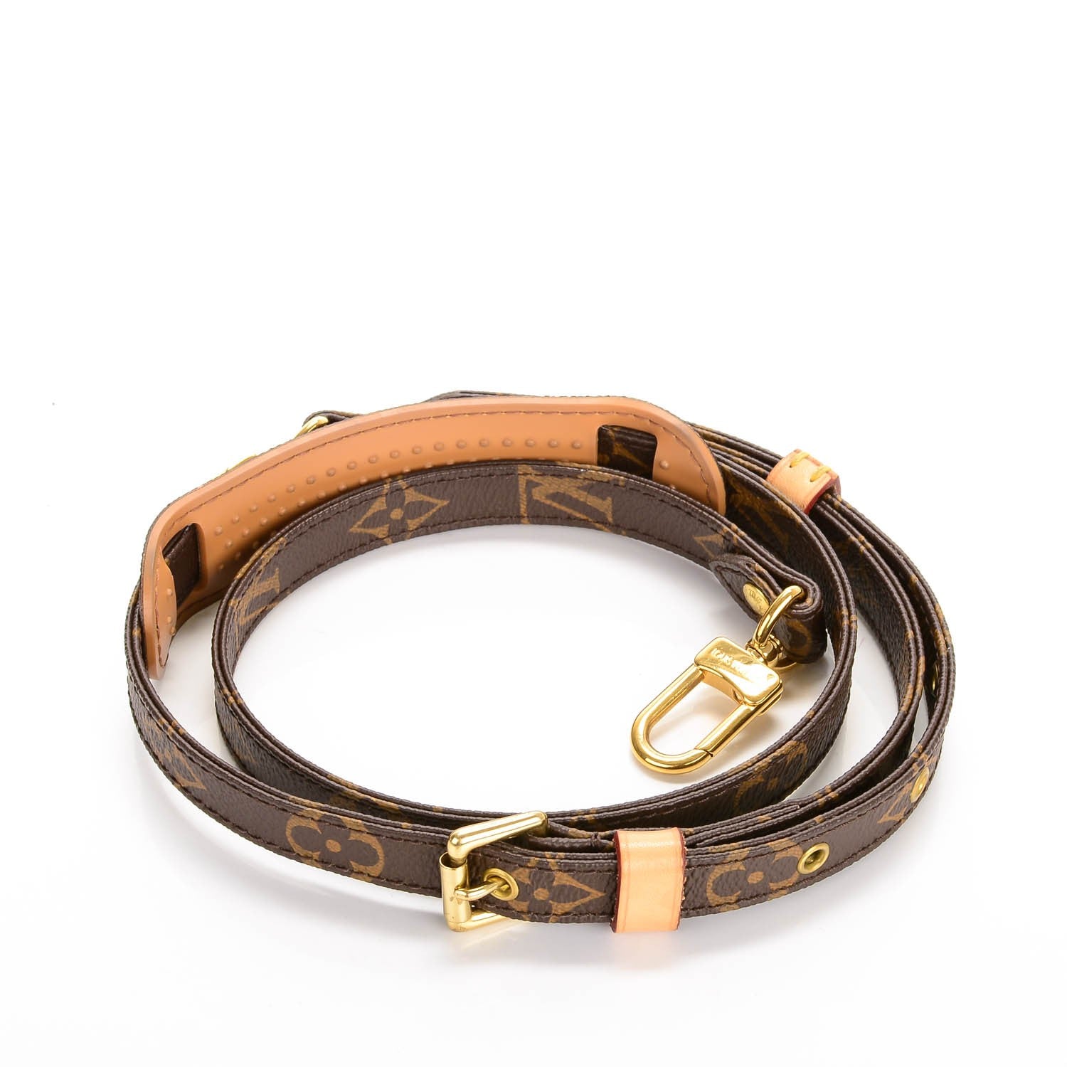 Louis Vuitton Monogram 16mm Adjustable Shoulder Strap 3 of 5