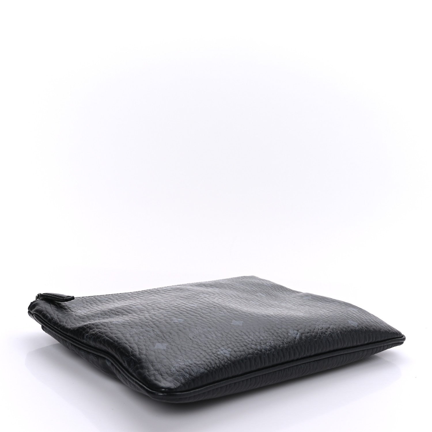 MCM Visetos Original Medium Pouch Black 4 of 8