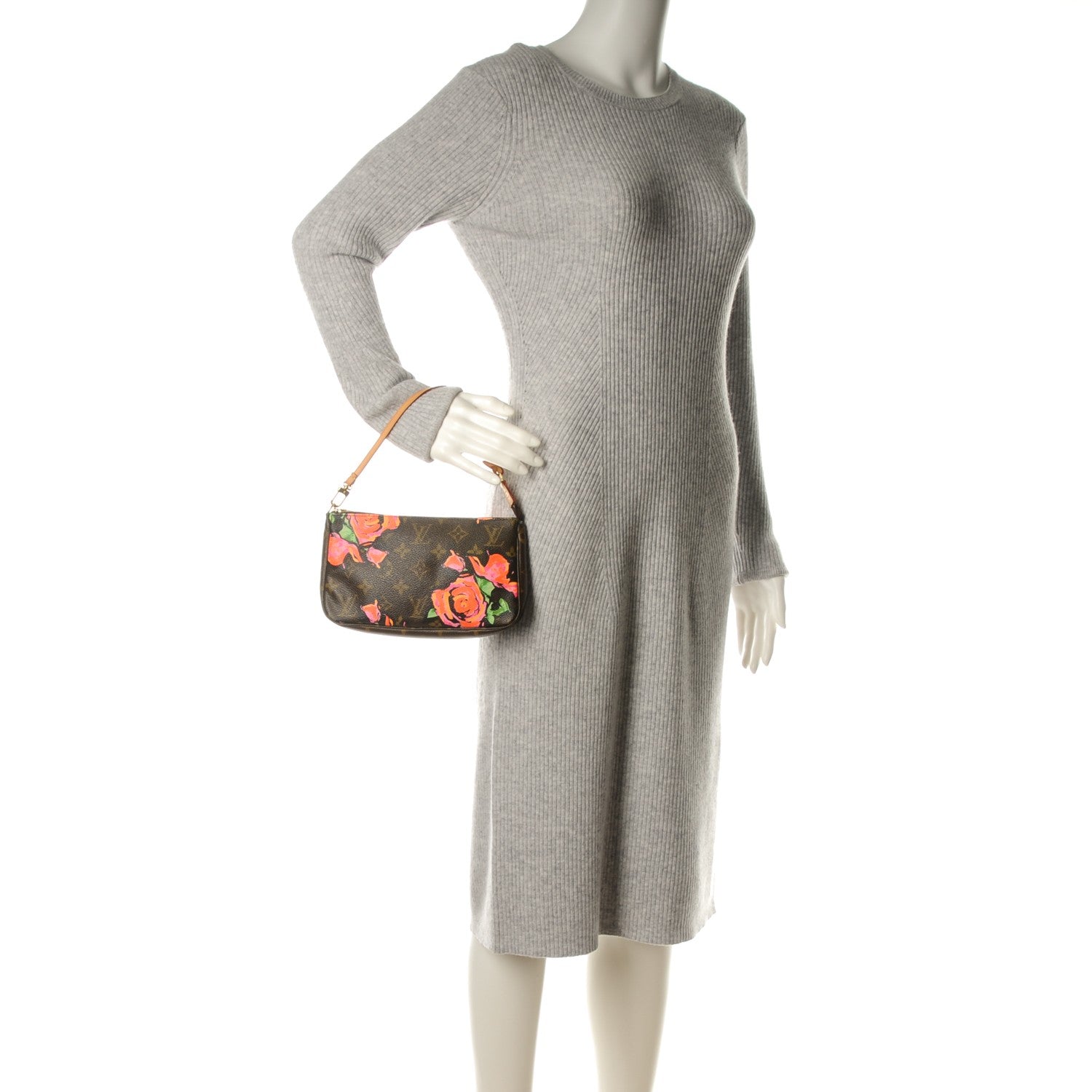 Louis Vuitton Monogram Roses Pochette Accessories 2 of 7