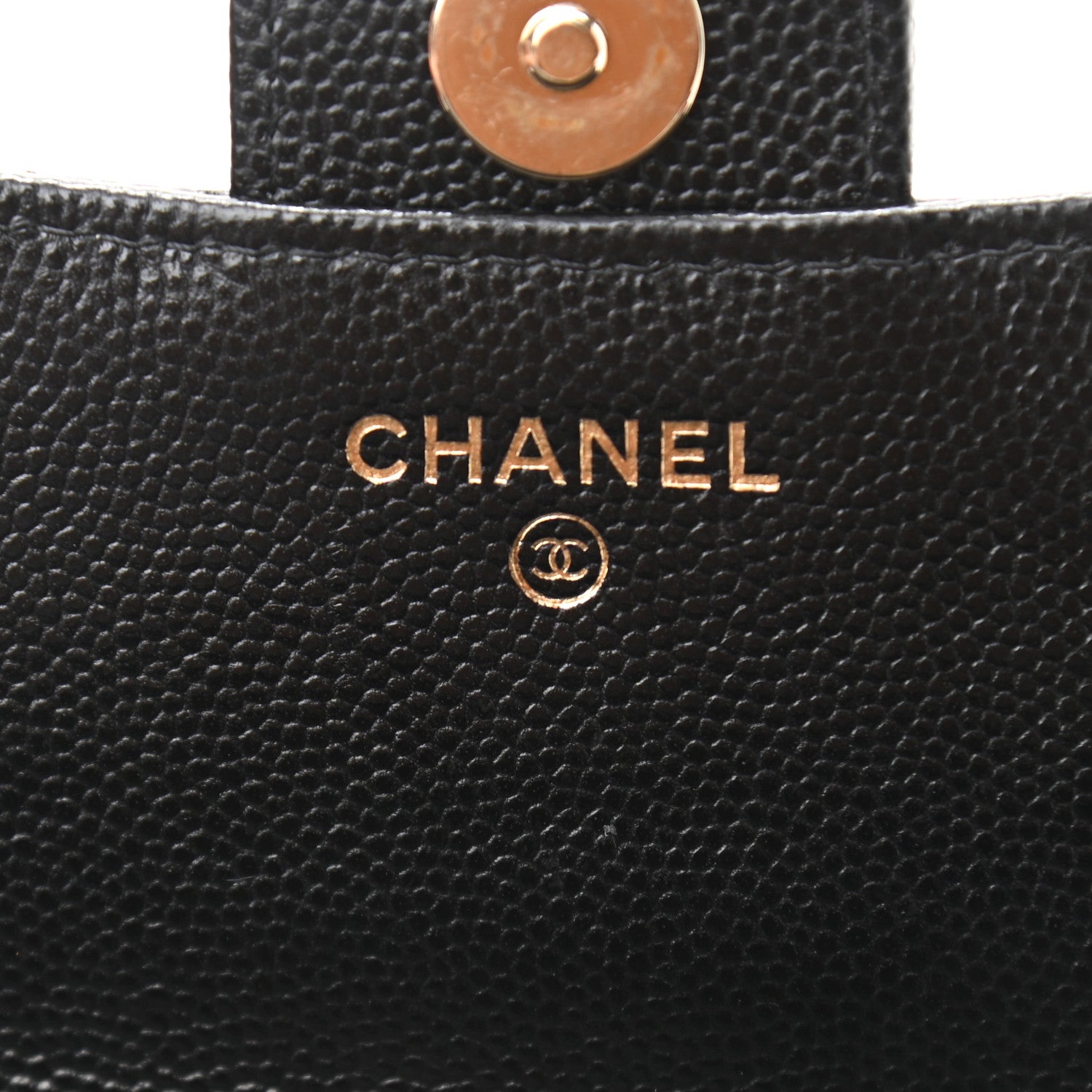 Chanel Caviar Quilted Flap Phone Holder With Chain Black 7 of 13