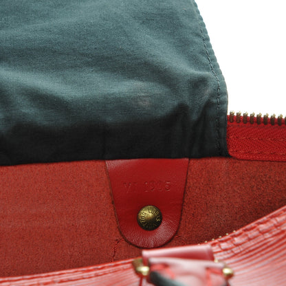 Louis Vuitton Epi Speedy 30 Rouge 8 of 13