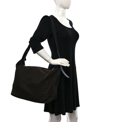 Fendi Zucchino Messenger Bag Tobacco 2 of 8