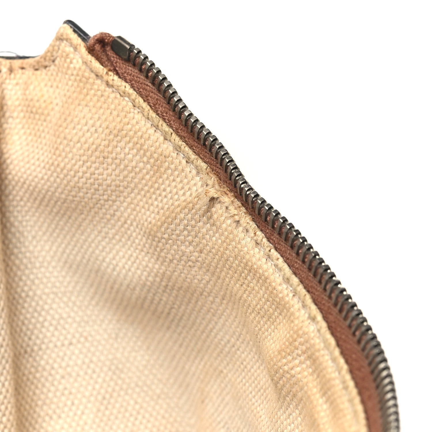 Gucci Monogram Medium Half Moon Hobo Brown 14 of 15