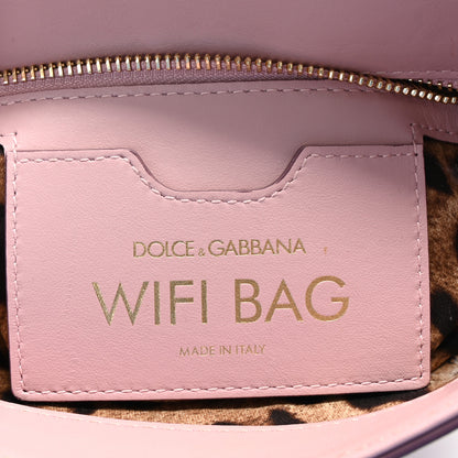 Dolce & Gabbana Calfskin Media Wifi Shoulder Bag Pink 7 of 10