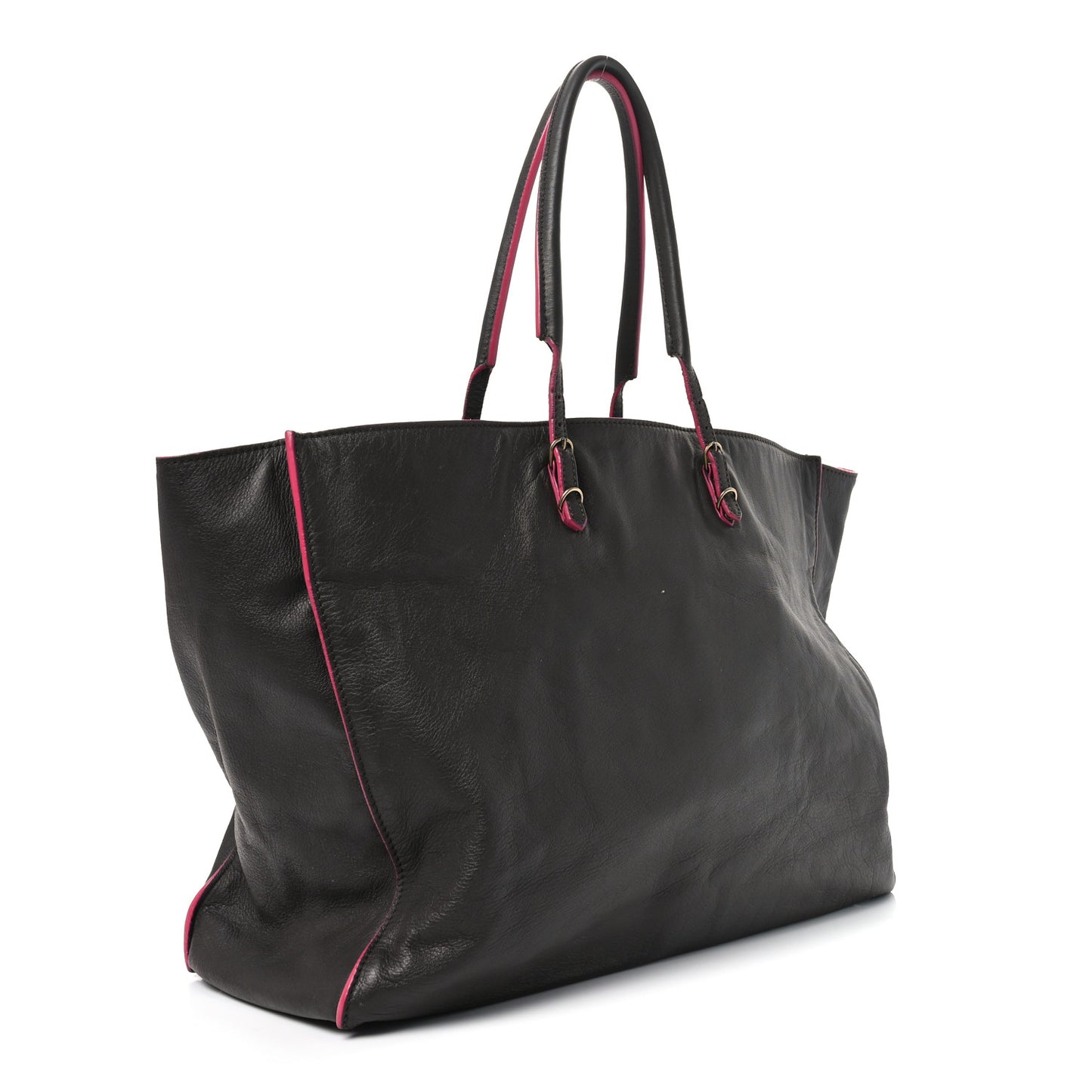 Veau Papier A4 Tote Grey Pink