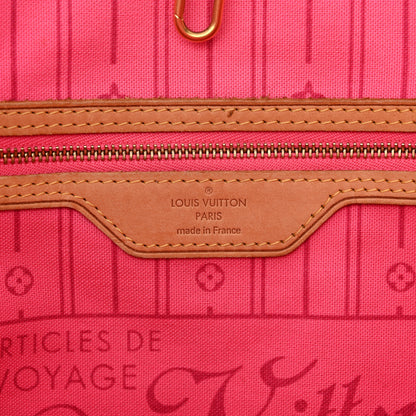 Louis Vuitton Monogram Roses Neverfull MM 6 of 21
