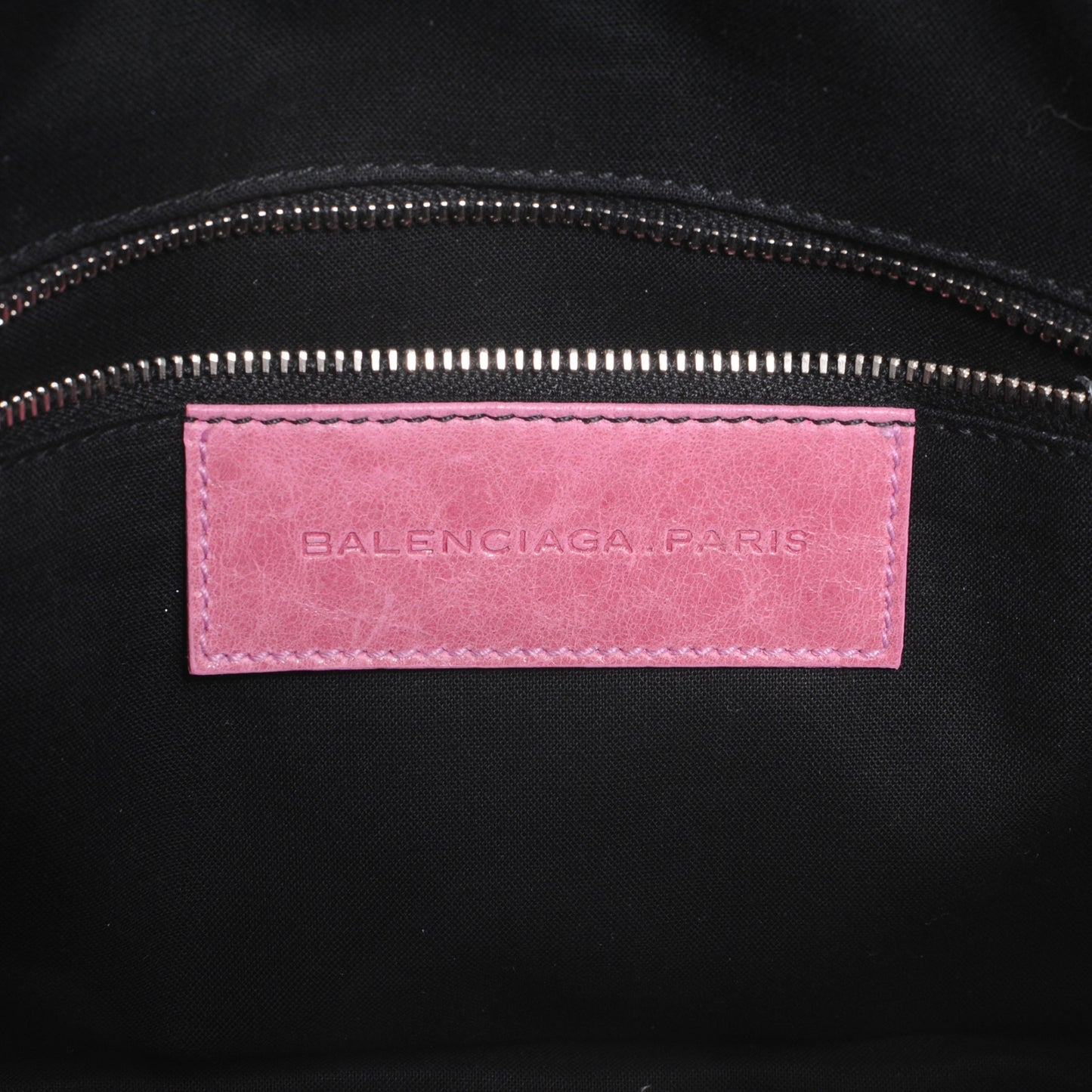 Chevre Quilted Matelasse Makeup Clutch GM Bubblegum