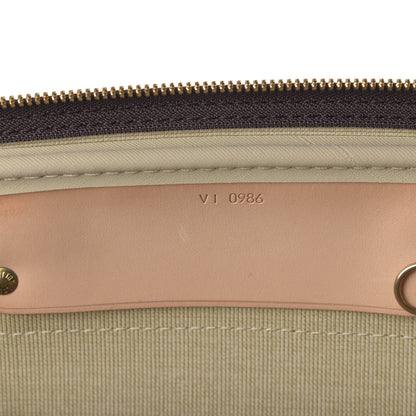 Louis Vuitton Monogram Alize 2 Compartment Luggage Travel Bag 8 of 10