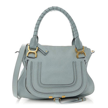 Chloe Calfskin Medium Marcie Satchel Cloudy Blue 1 of 11
