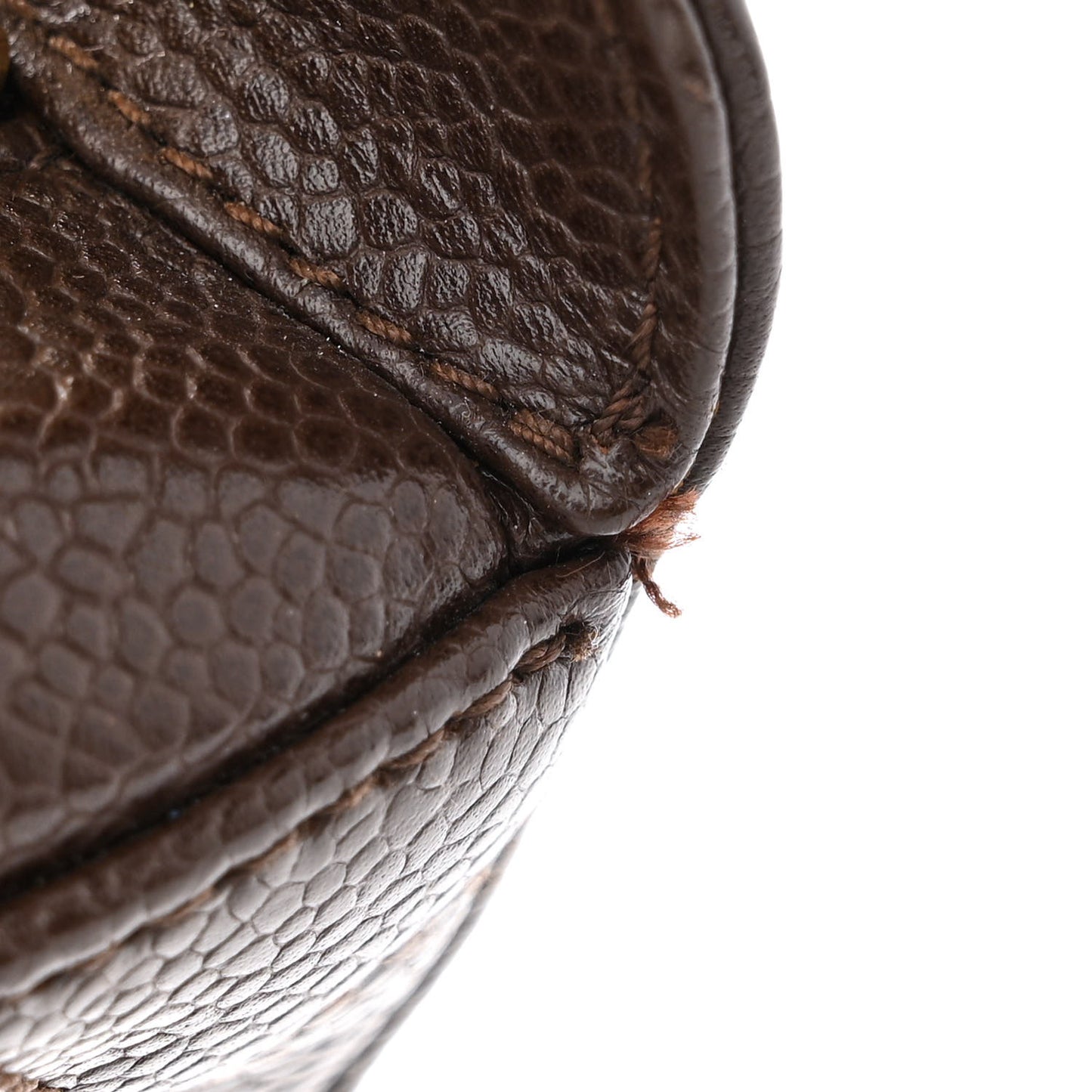 Caviar Quilted Timeless CC Shoulder Bag Brown