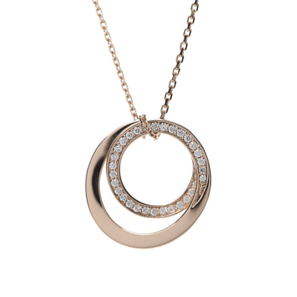 Cartier 18K Pink Gold Diamond Etincelle De Pendant Necklace 7 of 7