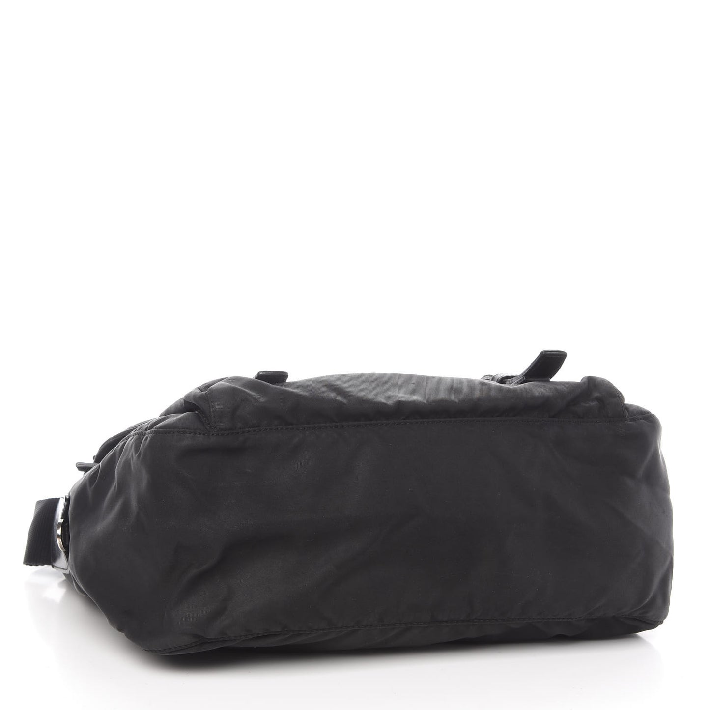 Tessuto Nylon Vela Messenger Bag Black