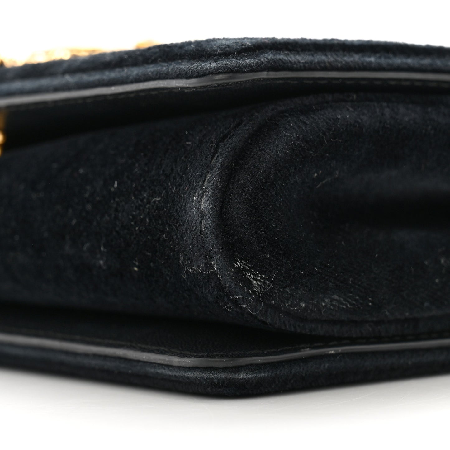 Velvet Medium Devotion Crossbody Bag Black