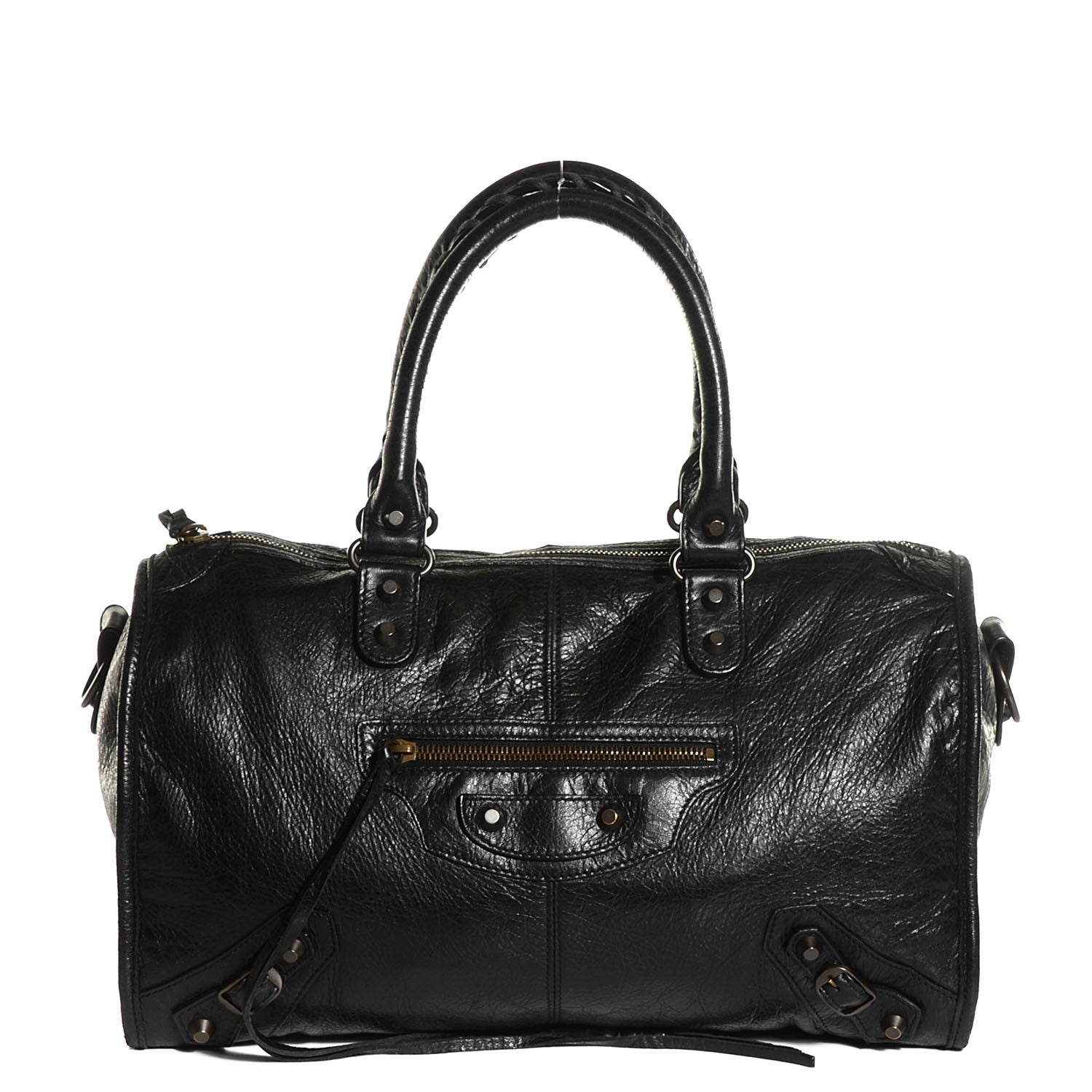 Balenciaga Agneau Classic Hardware Maxi Twiggy Black 1 of 12