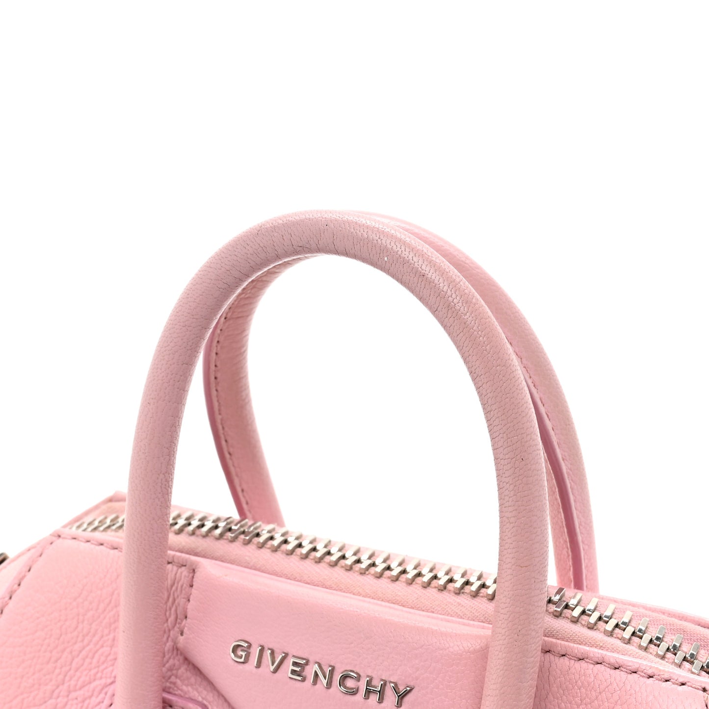 Sugar Goatskin Mini Antigona Pink