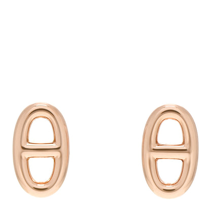 Hermes 18K Rose Gold TPM Farandole Stud Earrings 1 of 4