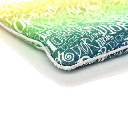 Christian Dior X Shawn Nylon Zip Pouch Multicolor 9 of 10
