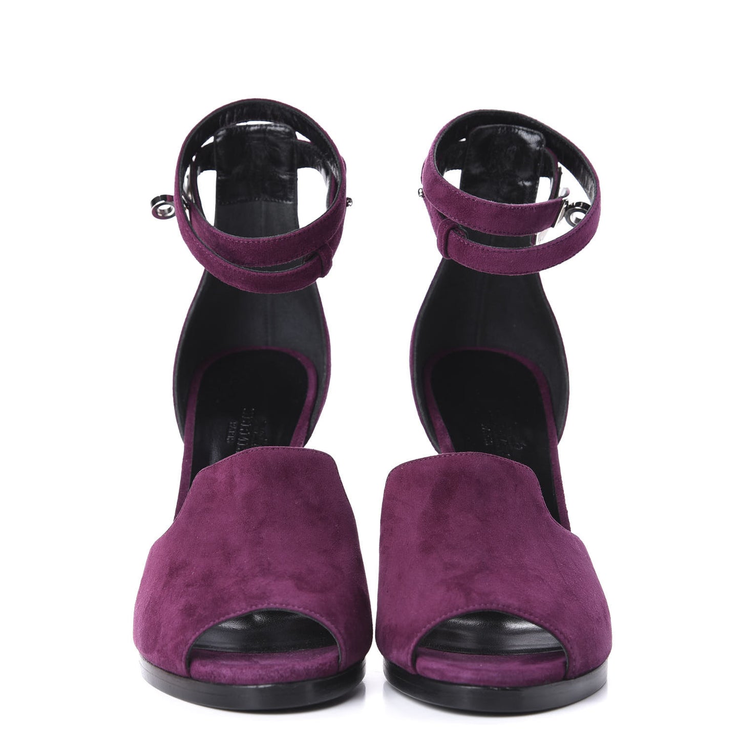 Suede Goatskin Nina Sandals 38 Lie De vin