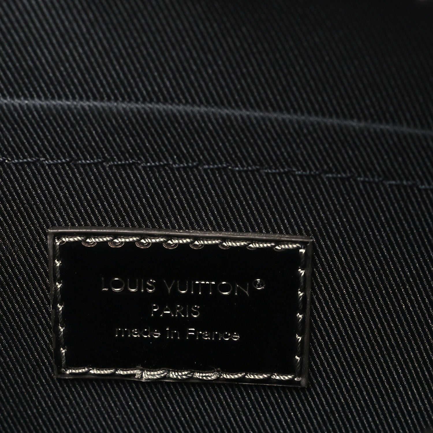 Louis Vuitton Mirror Monogram Heritage Keepall Bandouliere 25 Gunmetal 6 of 9
