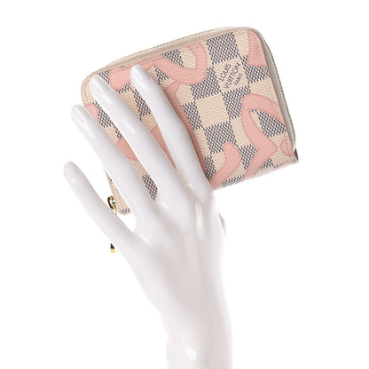 Louis Vuitton Damier Azur Tahitienne Zippy Coin Purse 2 of 7