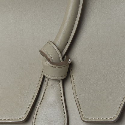 Celine Smooth Calfskin Mini Tie Knot Tote Light Taupe 16 of 20