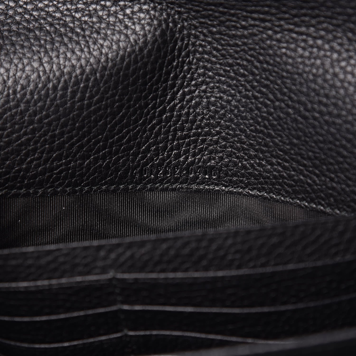 Gucci Calfskin GG Marmont Chain Wallet Black 8 of 11