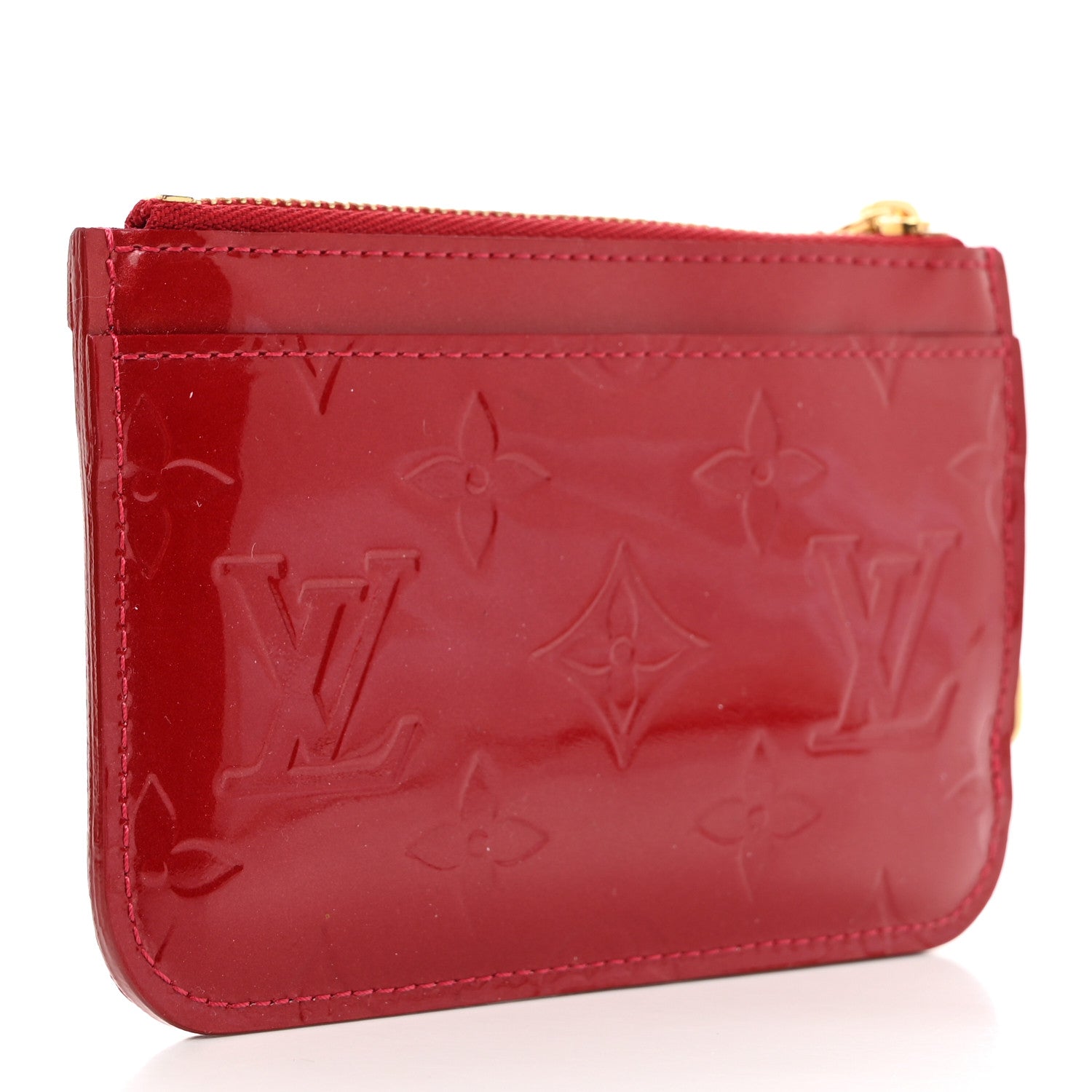 Louis Vuitton Vernis Key Pouch Pomme D'Amour 3 of 7