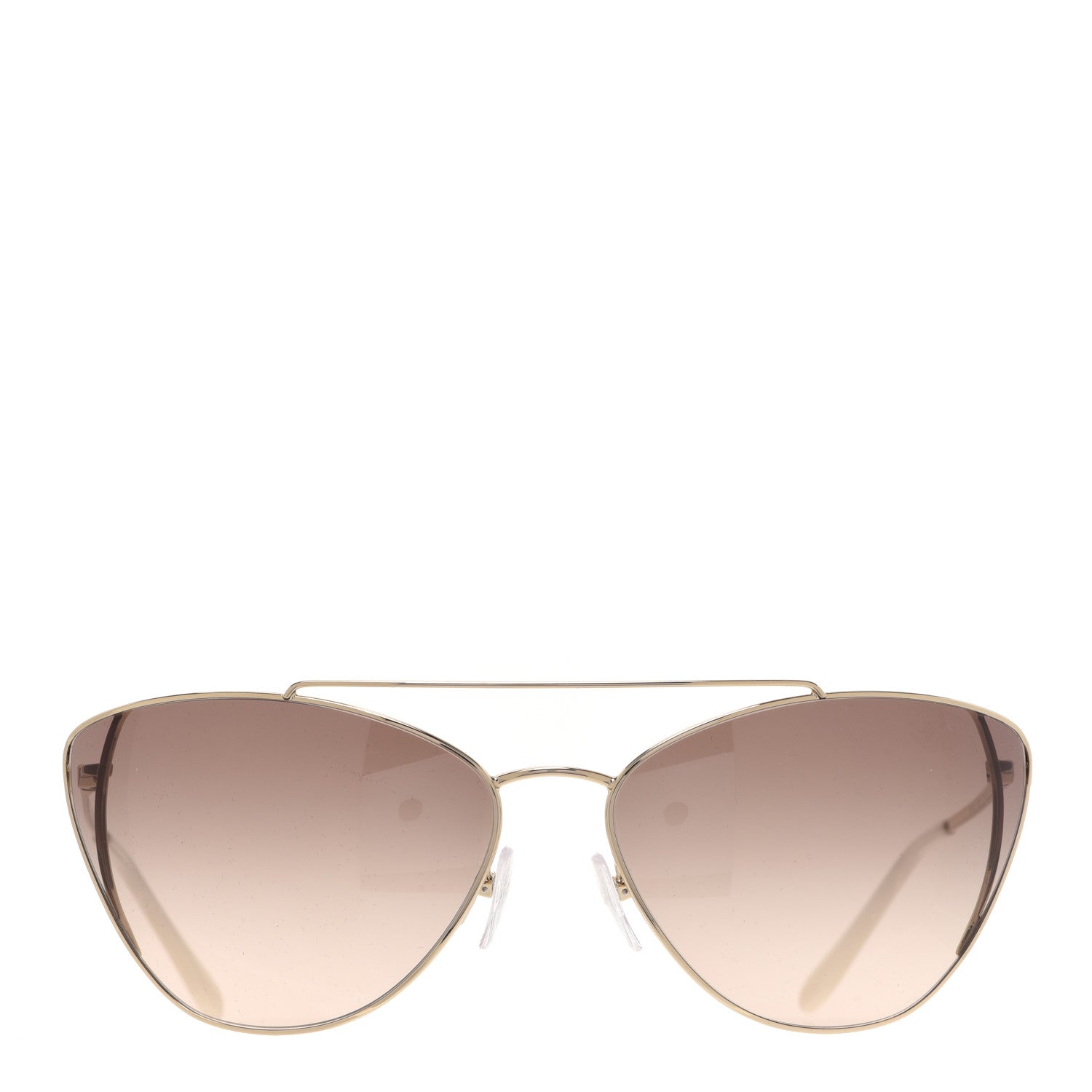 Prada Sunglasses SPR 65V Light Gold 2 of 8