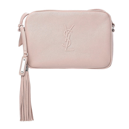 Saint Laurent Lambskin Monogram Small Lou Camera Bag Marble Pink 1 of 9