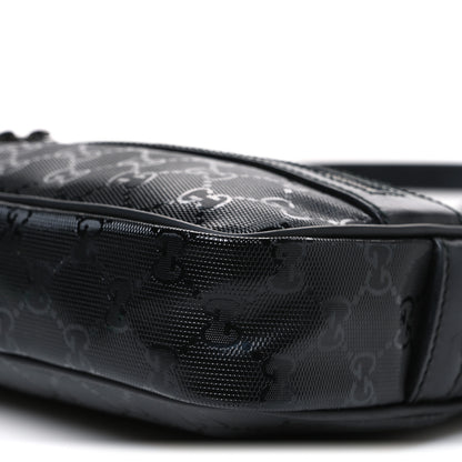 Gucci Imprime Monogram Small Shoulder Bag Black 9 of 9