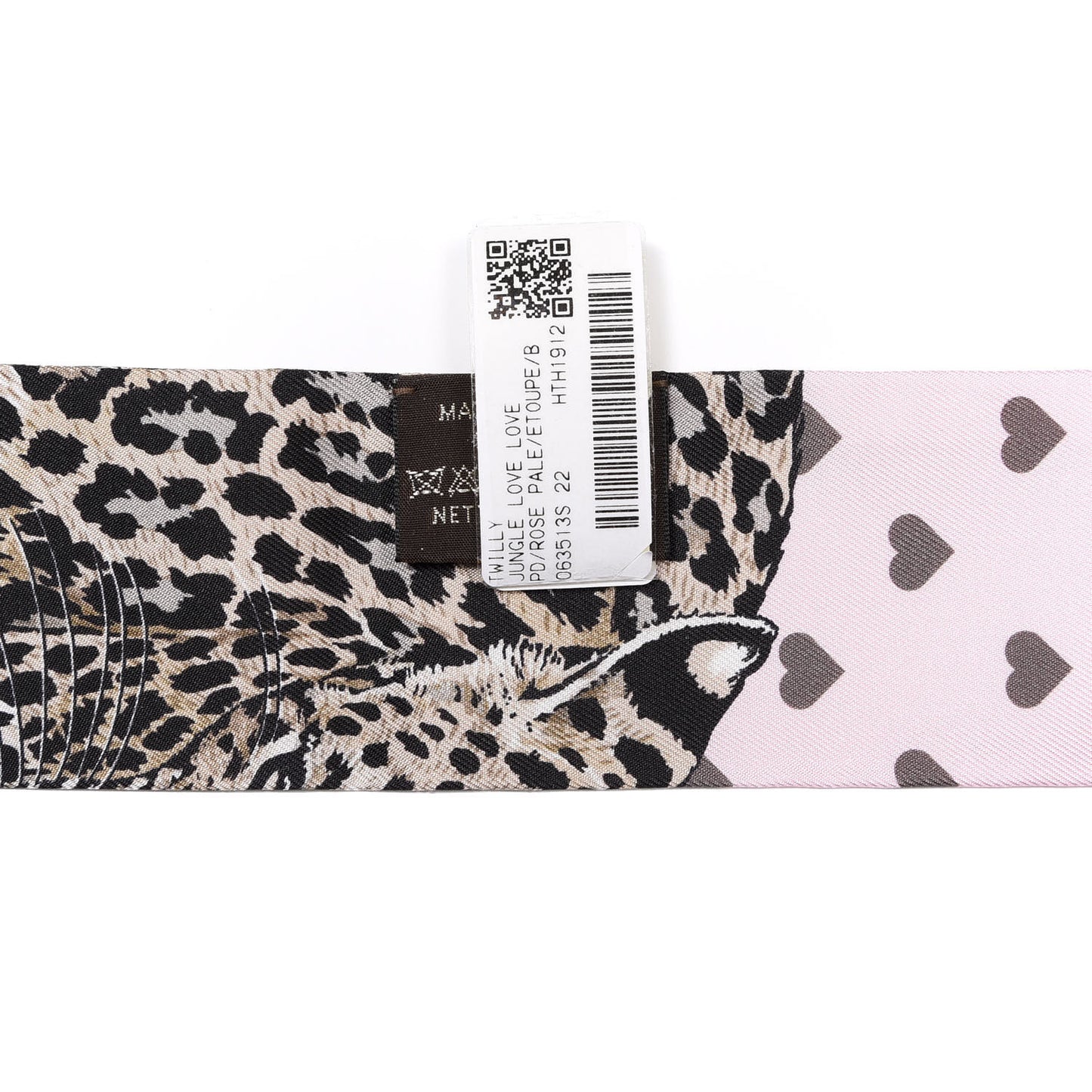 Silk Jungle Love Love Twilly Rose Pale Etoupe