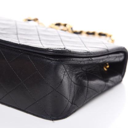 Chanel Lambskin Quilted Small Single Flap Bag Black 10 of 15