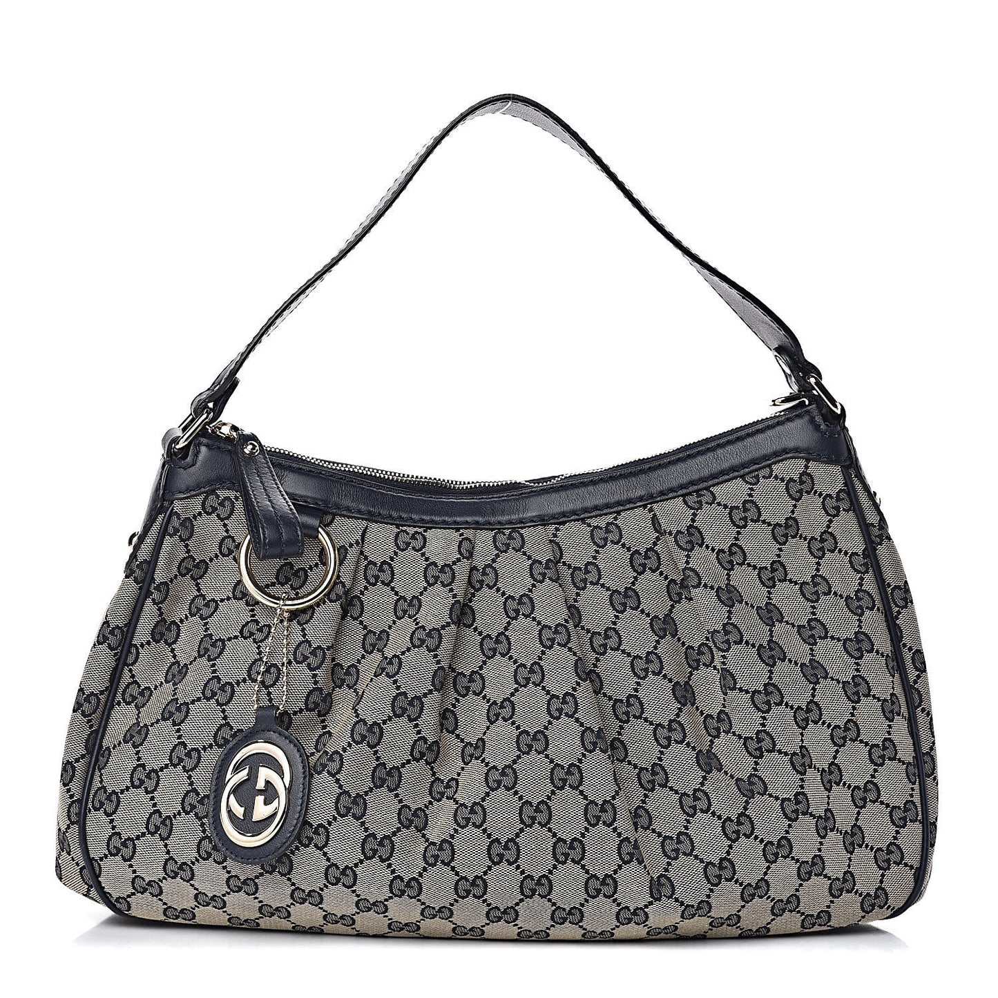 Monogram Medium Sukey Hobo Navy