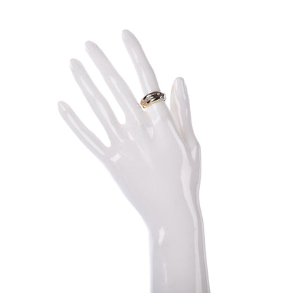 Cartier 18K Pink Yellow White Gold Classic Trinity Ring 52 6 2 of 4