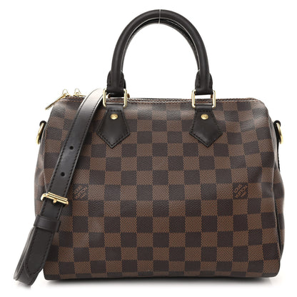 Louis Vuitton Damier Ebene Speedy Bandouliere 25 1 of 9
