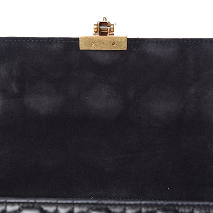 Christian Dior Lambskin Cannage Small Dioraddict Flap Bag Black 7 of 17