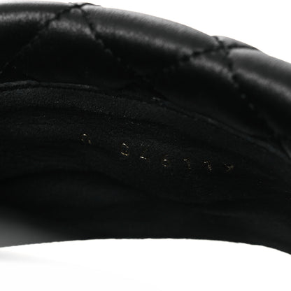 Chanel Lambskin Quilted Turnlock Flat Mules 39 Black 39.5 Black 10 of 11