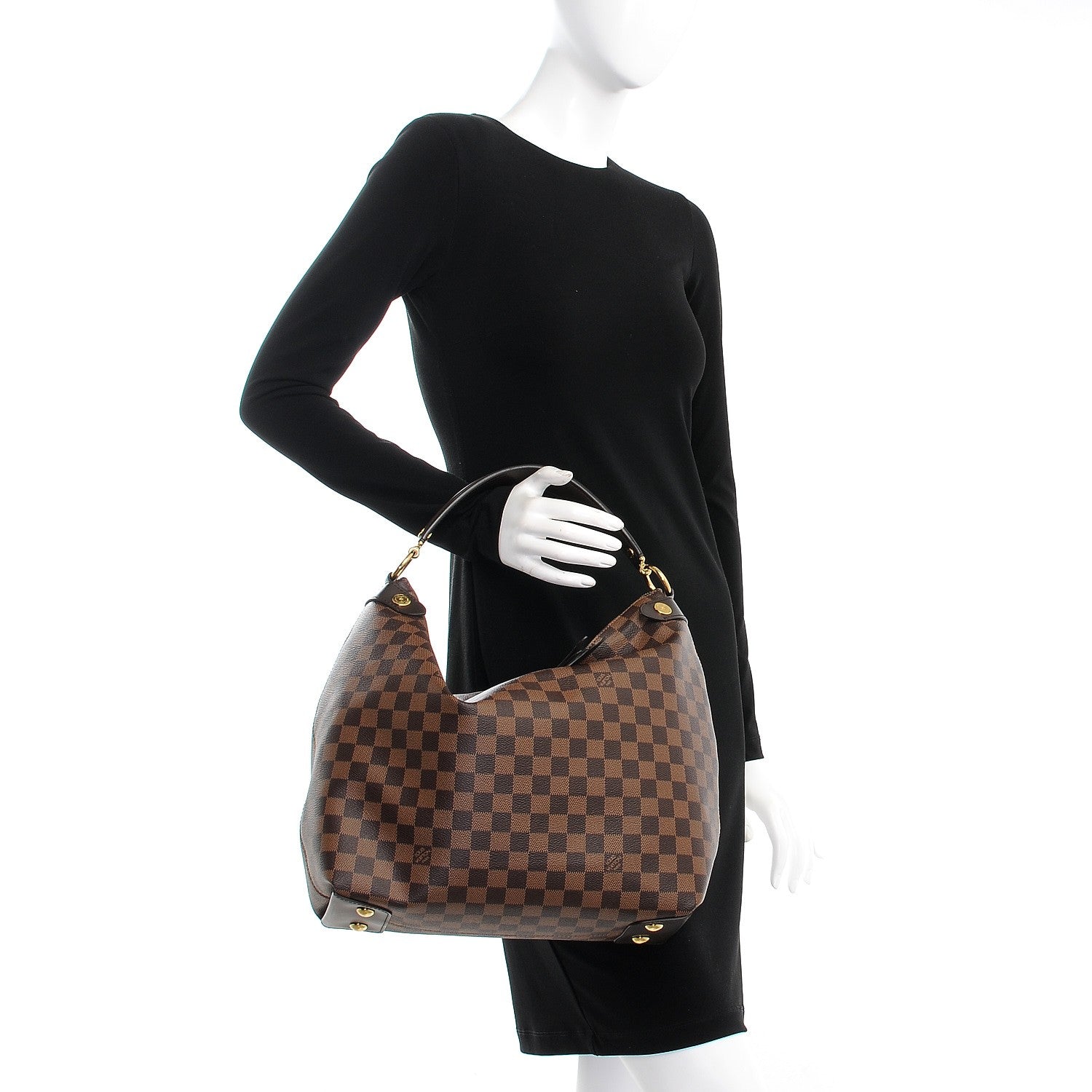 Louis Vuitton Damier Ebene Duomo Hobo 2 of 7