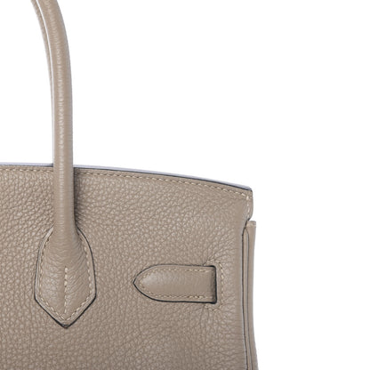 Hermes Togo Birkin 30 Gris Tourterelle 32 of 36
