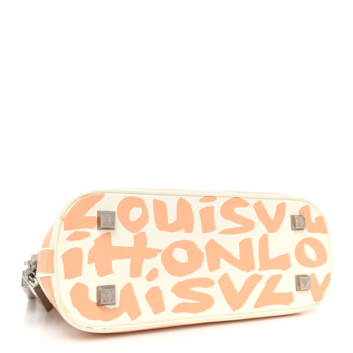 Louis Vuitton Graffiti Alma MM Peach 5 of 21