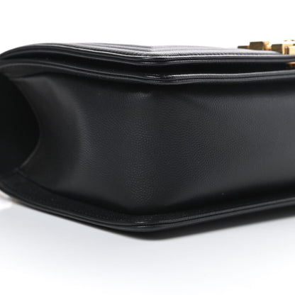 Chanel Caviar Quilted Medium Boy Flap Black 9 of 11