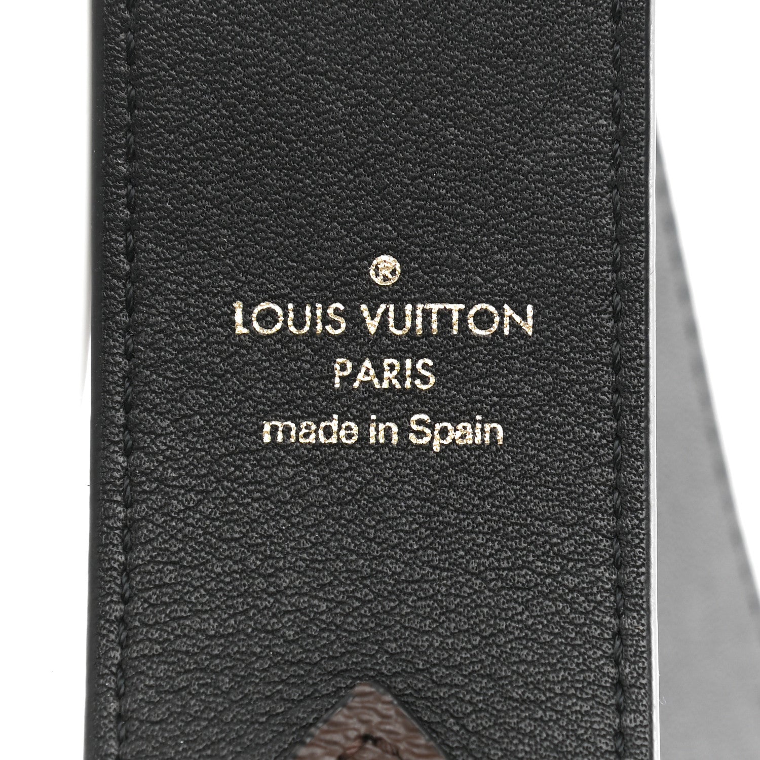 Louis Vuitton Monogram Bandouliere Shoulder Strap Black 6 of 12