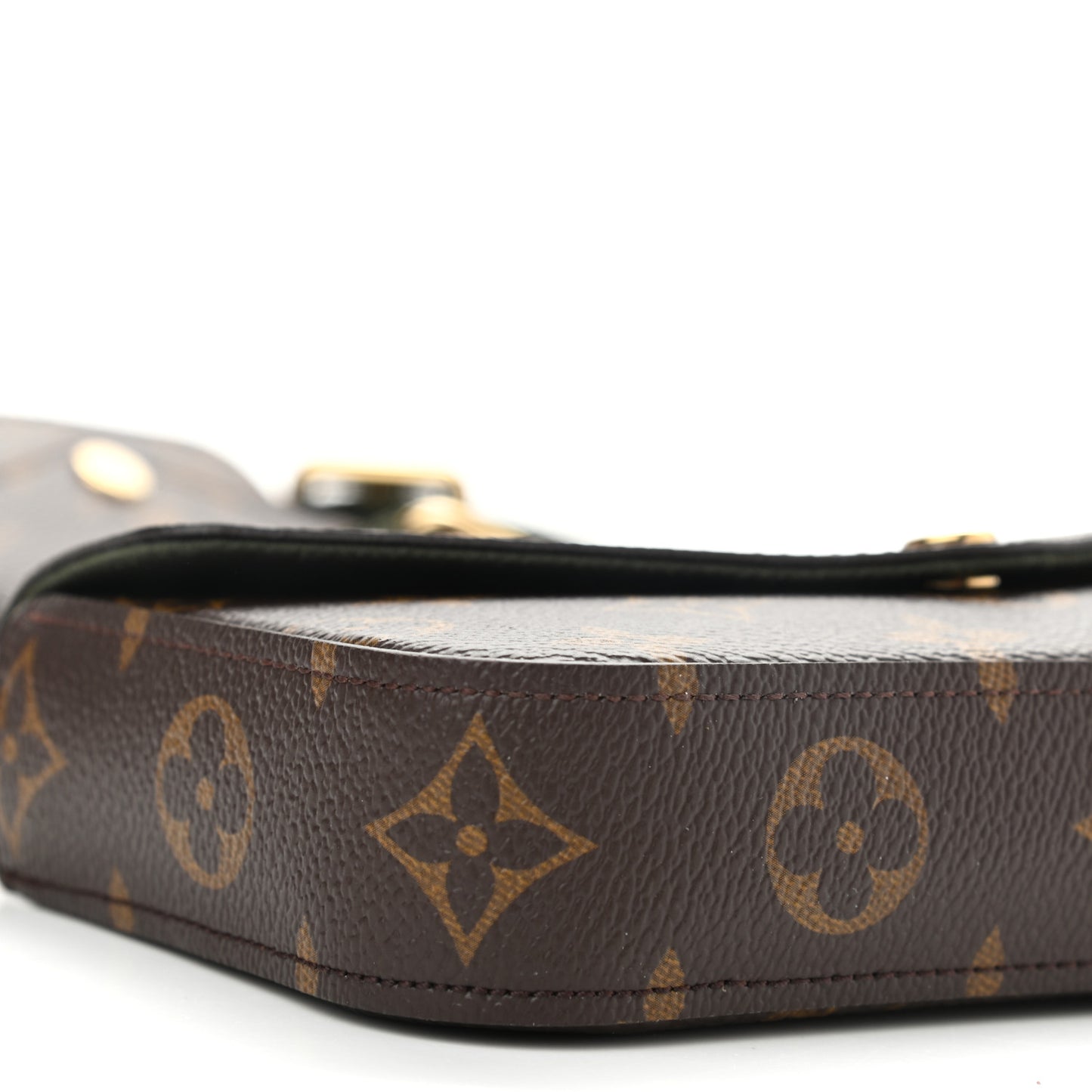 Monogram Felicie Strap & Go Kaki
