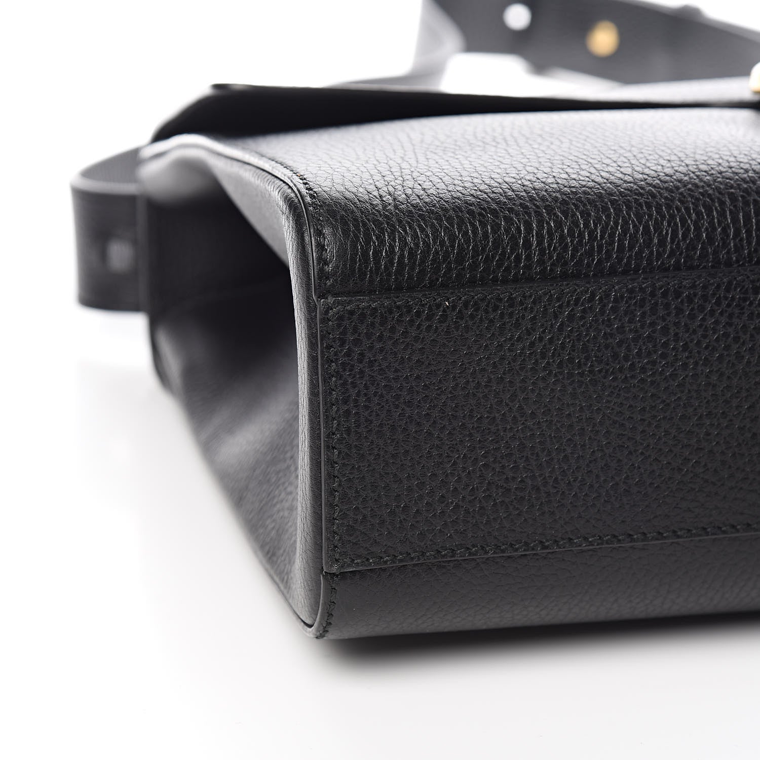 Gucci Calfskin GG Marmont Messenger Bag Black 8 of 10
