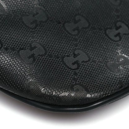 Gucci Imprime Monogram Belt Bag Black 9 of 10