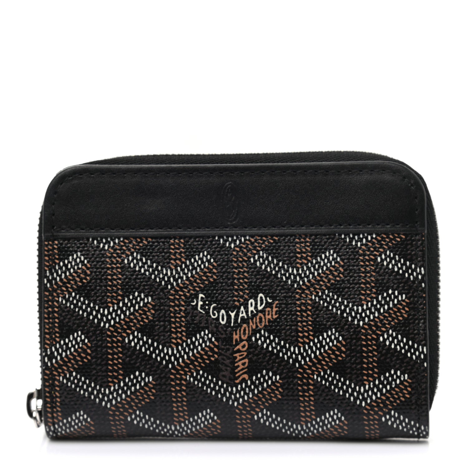 Goyard Goyardine Matignon PM Wallet Black 1 of 7