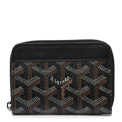 Goyard Goyardine Matignon PM Wallet Black 1 of 7
