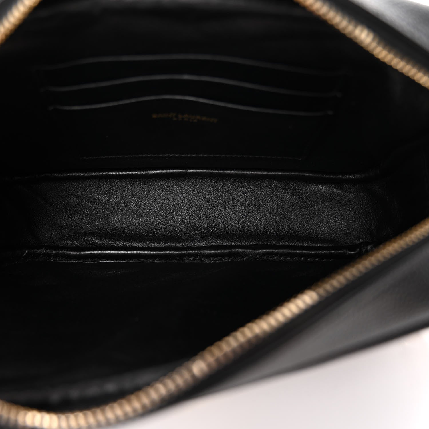 Saint Laurent Grain De Poudre Matelasse Monogram Mini Lou Camera Bag Black 5 of 9