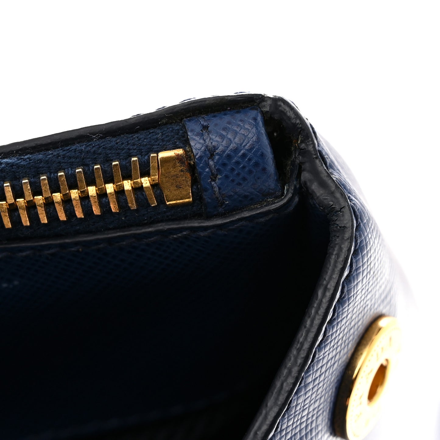 Saffiano Lux Extra Large Galleria Double Zip Tote Bluette