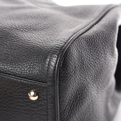 Gucci Pebbled Calfskin Medium Soho Shoulder Bag Black 11 of 12
